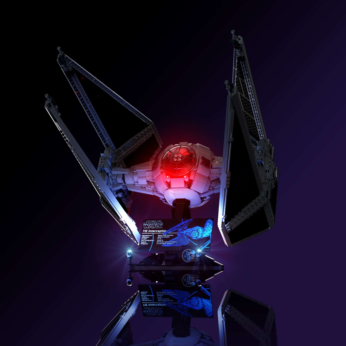 Light Kit For LEGO® Star Wars TIE Interceptor #75382