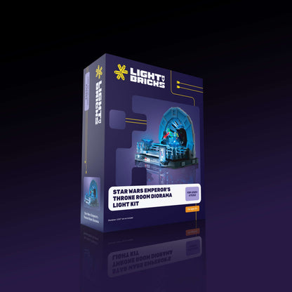 Light Kit for LEGO® Star Wars Emperor's Throne Room Diorama #75352