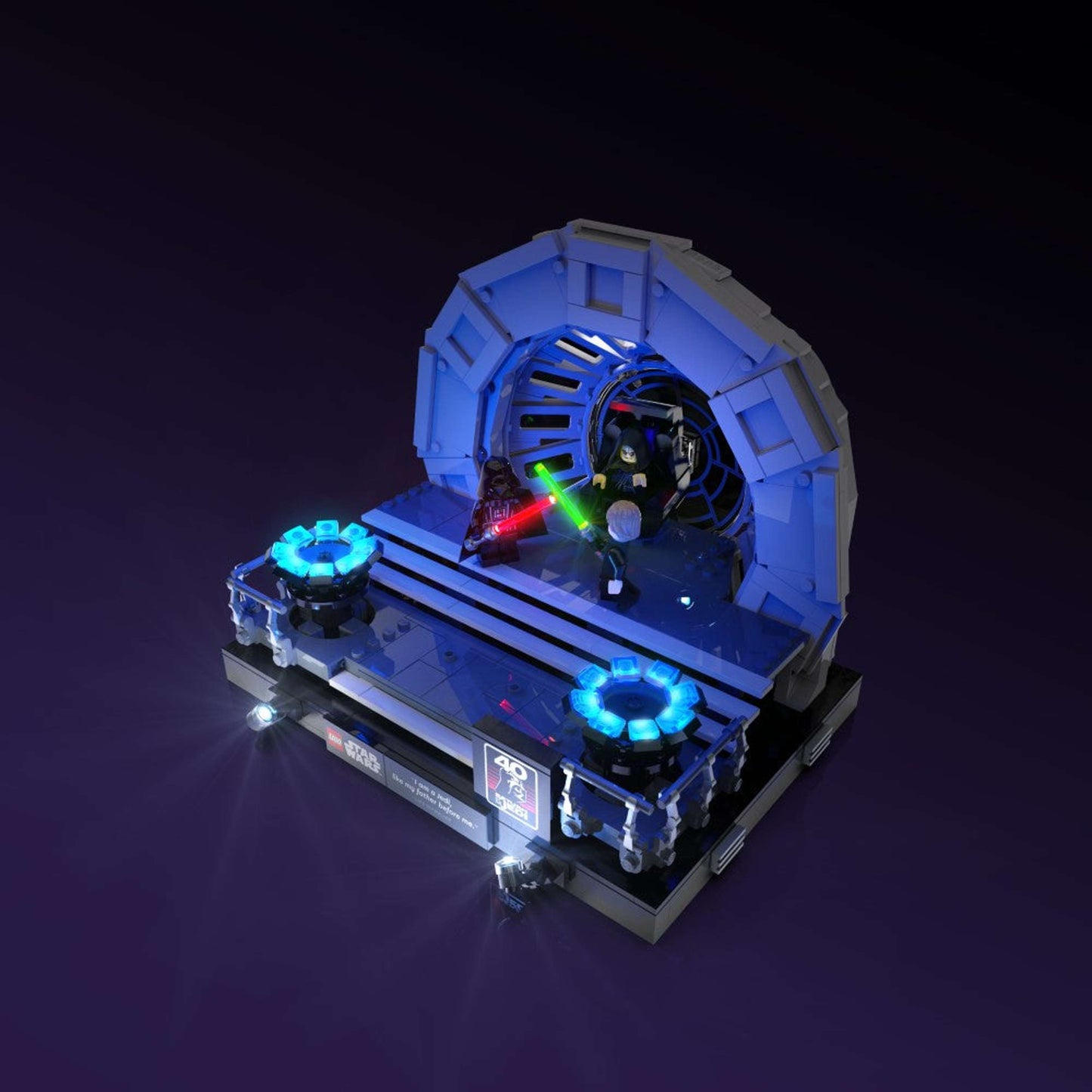 Light Kit for LEGO® Star Wars Emperor's Throne Room Diorama #75352