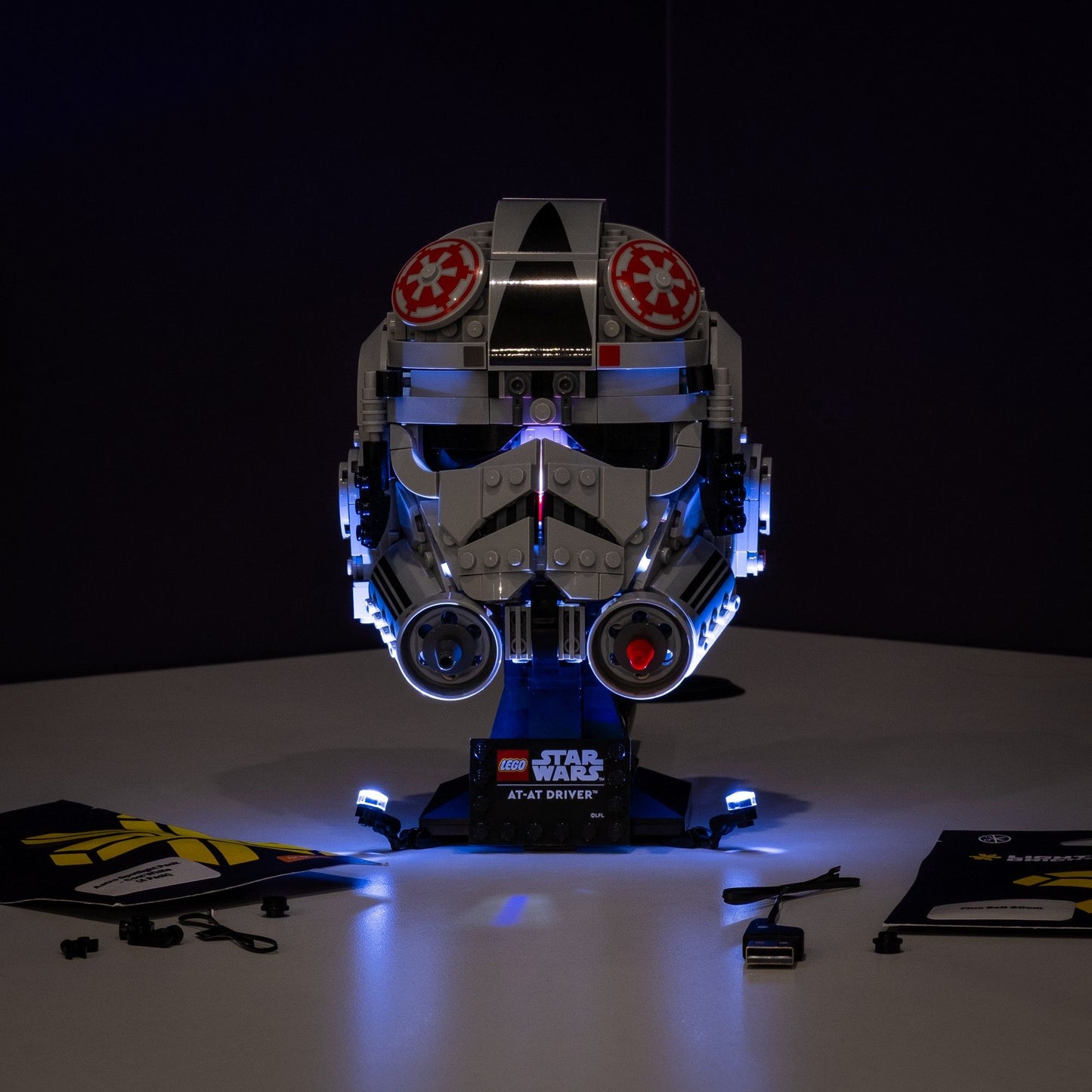 LEGO® AT-AT Driver Helmet™ #75429 DIY Light Bundle
