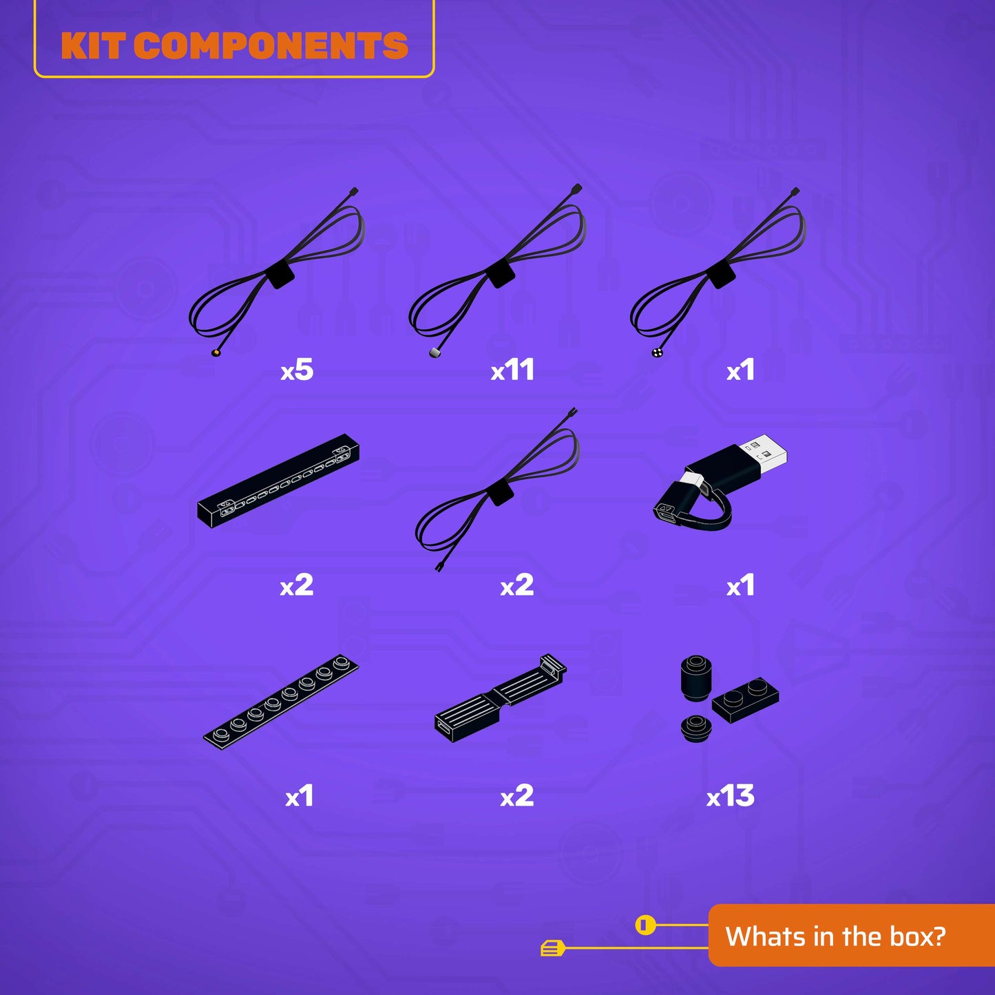 Light Kit for LEGO® Star Wars BD-1 #75335