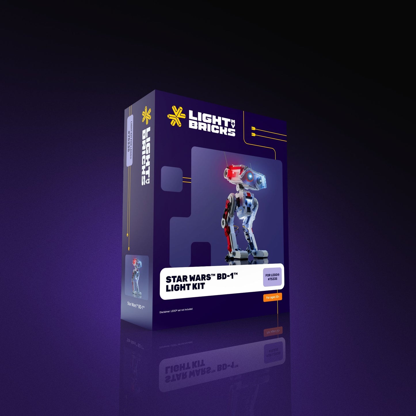Light Kit for LEGO® Star Wars BD-1 #75335