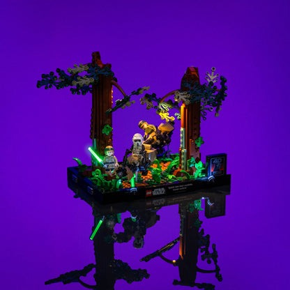 Light Kit for LEGO® Star Wars Endor Speeder Chase Diorama #75353