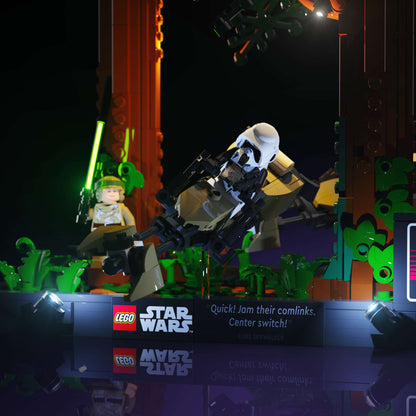 Light Kit for LEGO® Star Wars Endor Speeder Chase Diorama #75353