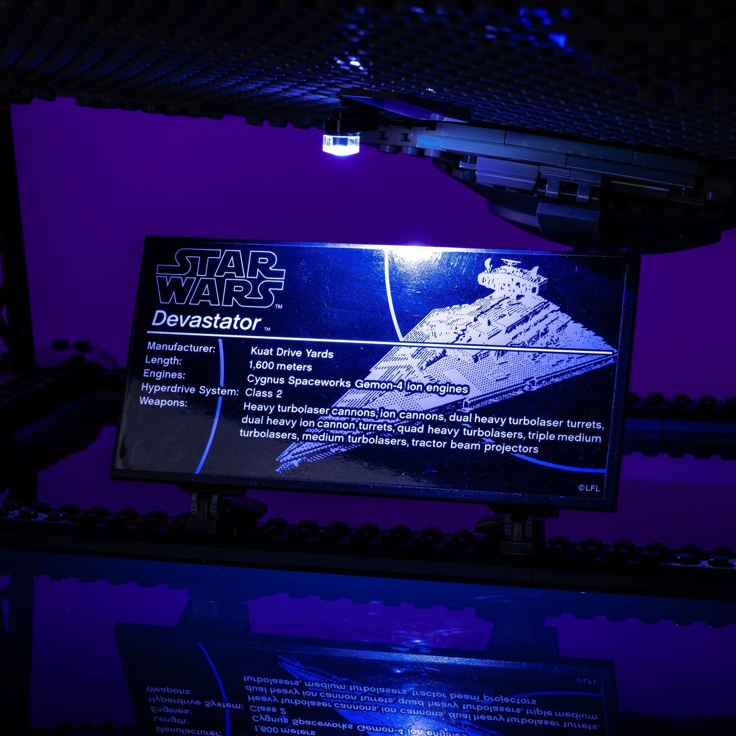 Light Kit for LEGO® Star Wars™ Imperial Star Destroyer™ #75252