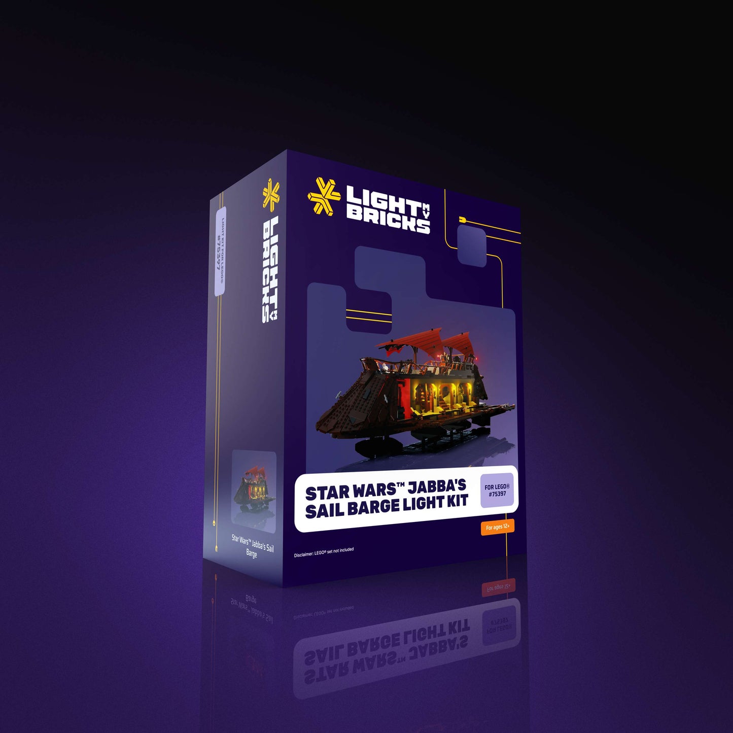 Light Kit for LEGO® Jabba's Sail Barge #75397