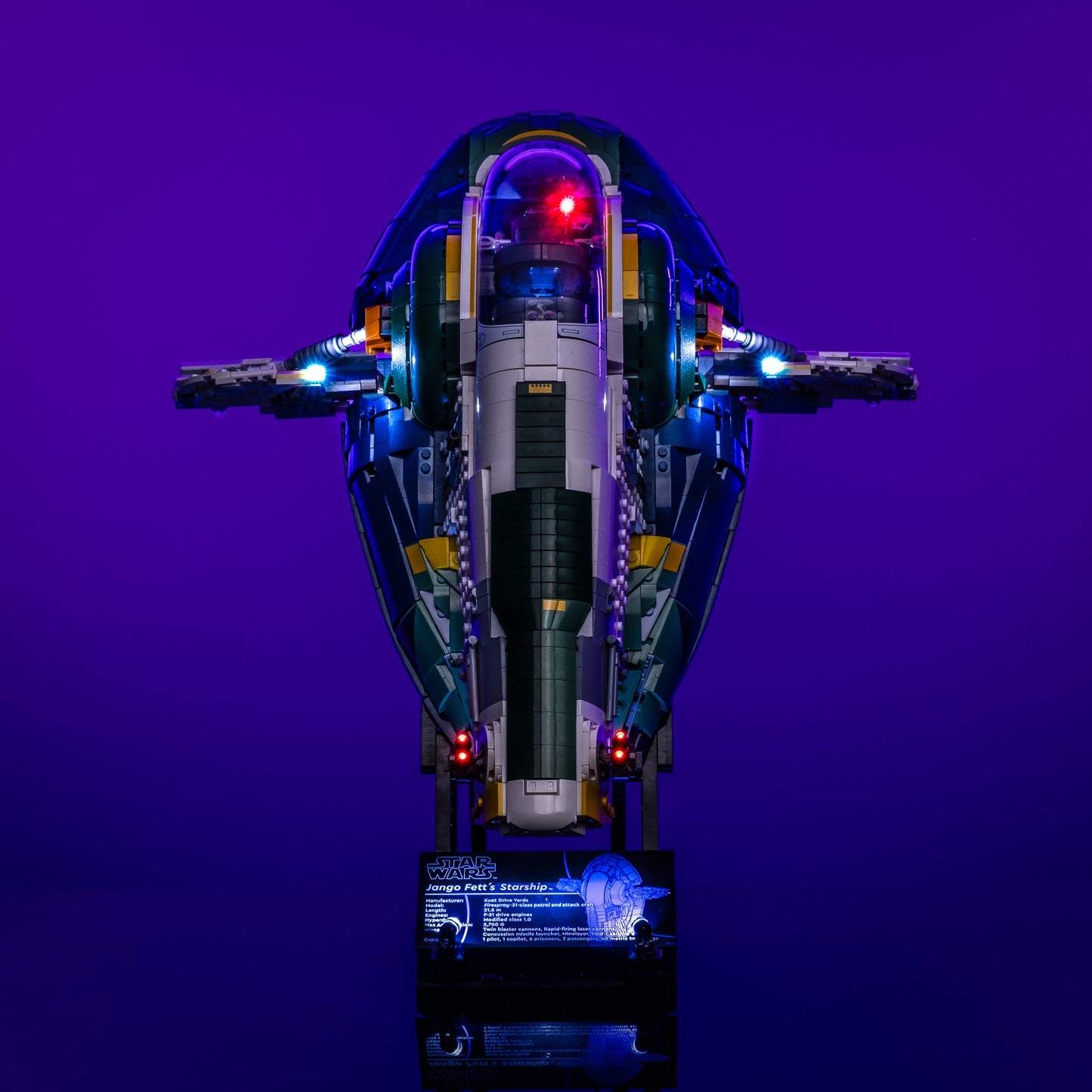 Light Kit for LEGO® Star Wars UCS Jango Fetts Firespray-Class Starship #75409