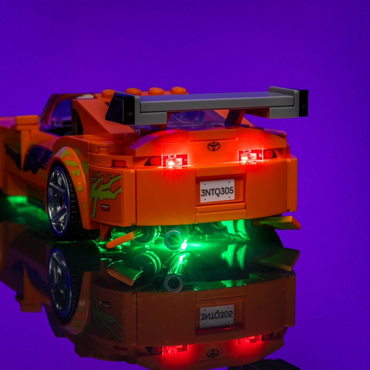 Light Kit for LEGO® Speed Champions Fast and Furious Toyota Supra MK4 #77260