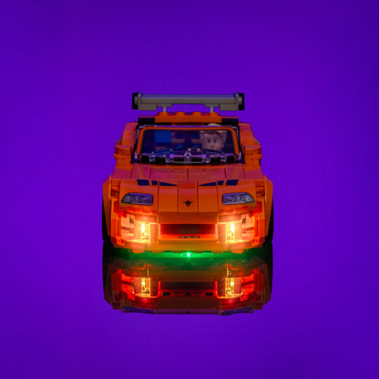 Light Kit for LEGO® Speed Champions Fast and Furious Toyota Supra MK4 #77260