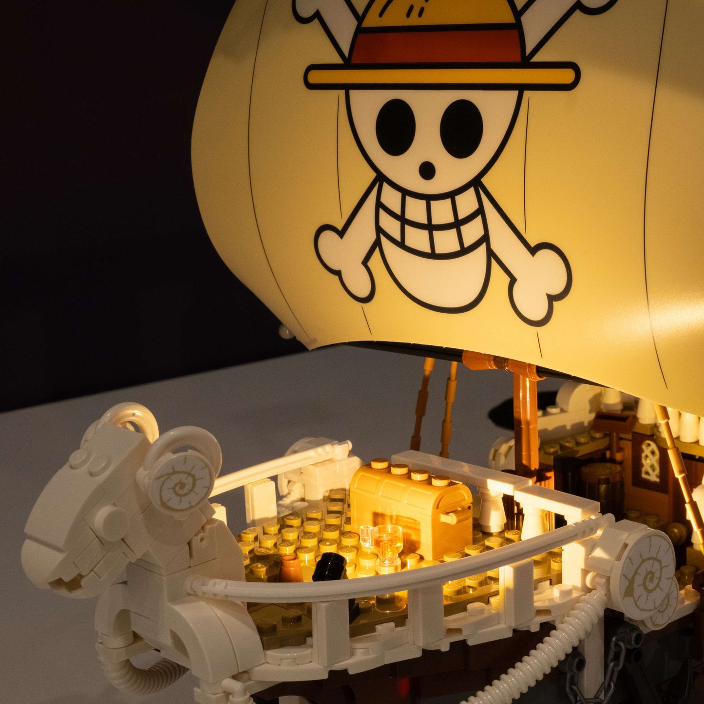 LEGO® ONE PIECE The Going Merry Pirate Ship #75639 DIY Light Bundle