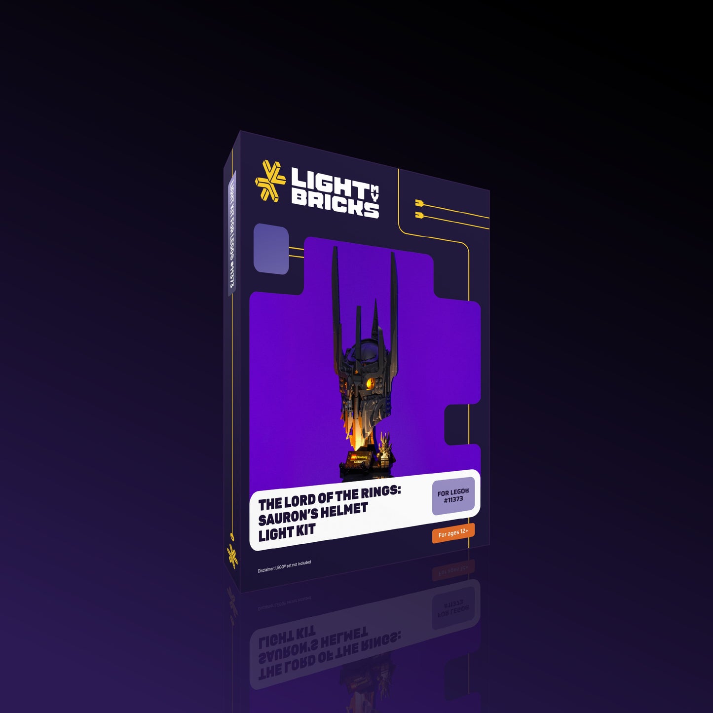 Light Kit for The Lord of the Rings: Sauron’s Helmet #11373