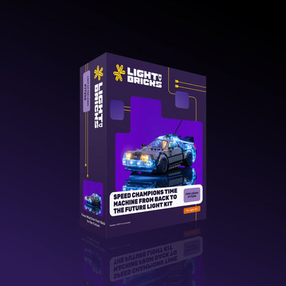 Light Kit for LEGO® Time Machine from Back to the Future #77256