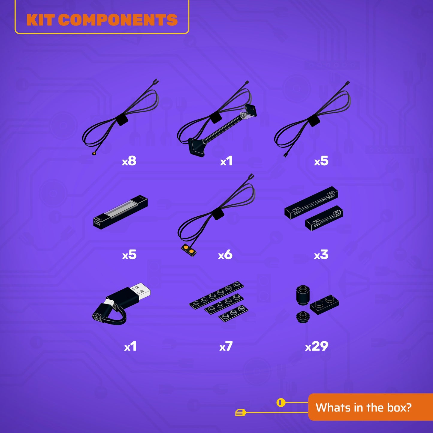 Light Kit for LEGO® Tudor Corner #10350