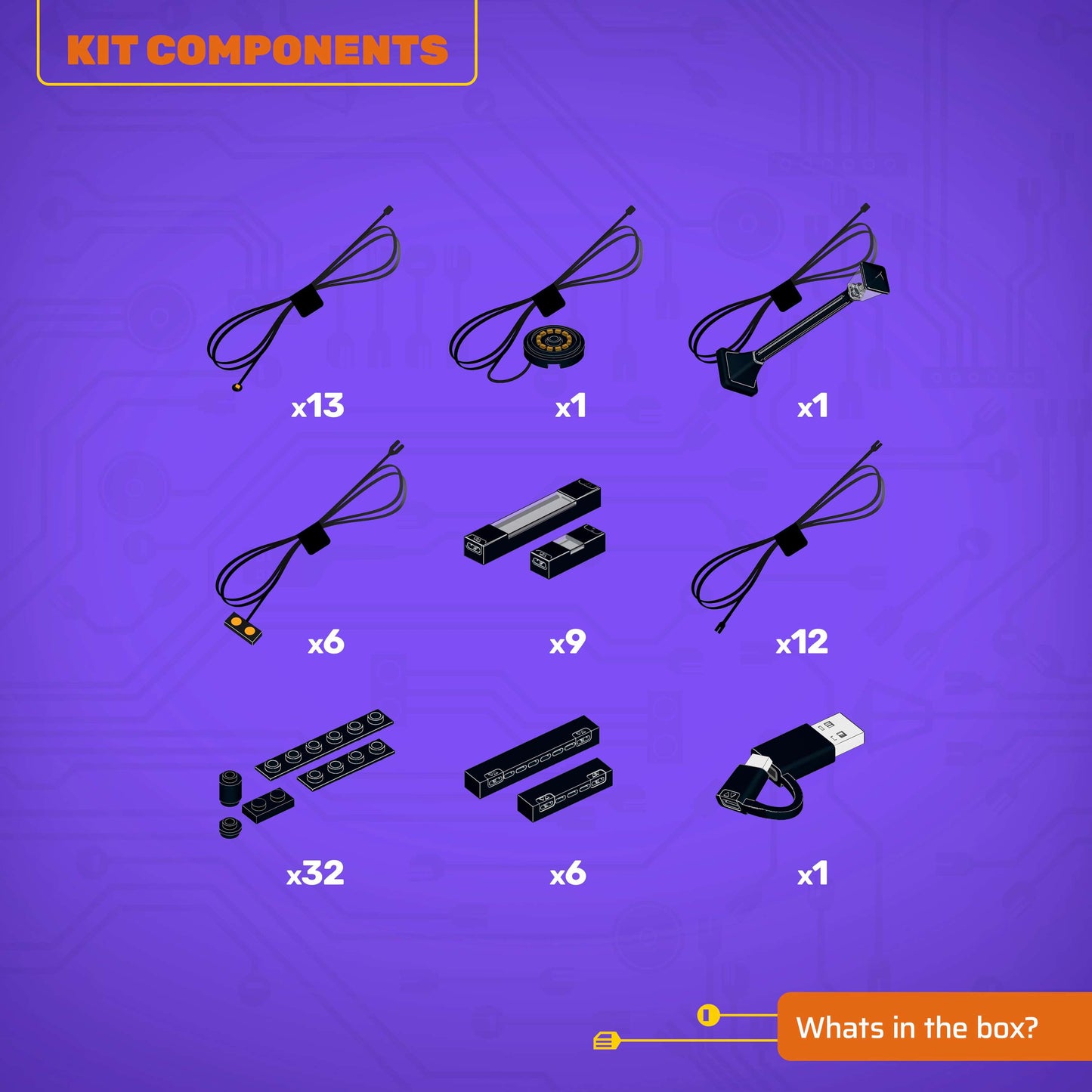 Light Kit for LEGO® Town Hall #10224