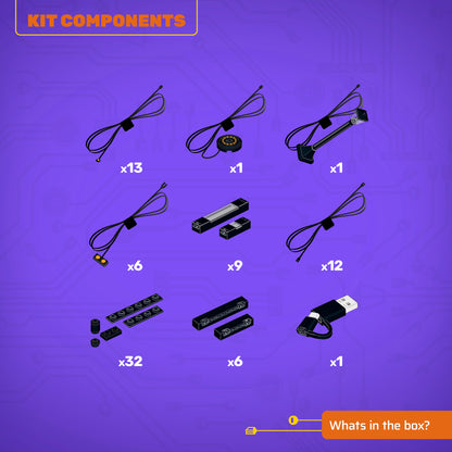 Light Kit for LEGO® Town Hall #10224