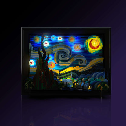 Light Kit for LEGO® Vincent van Gogh - The Starry Night #21333