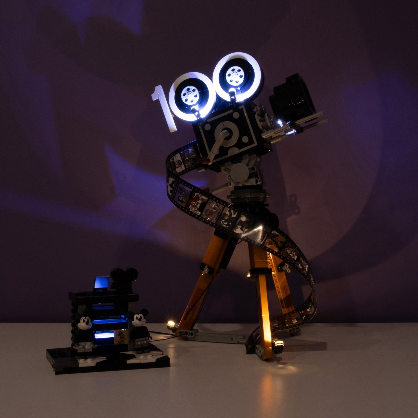 LEGO® Disney Walt Disney Tribute Camera #43230 DIY Light Bundle