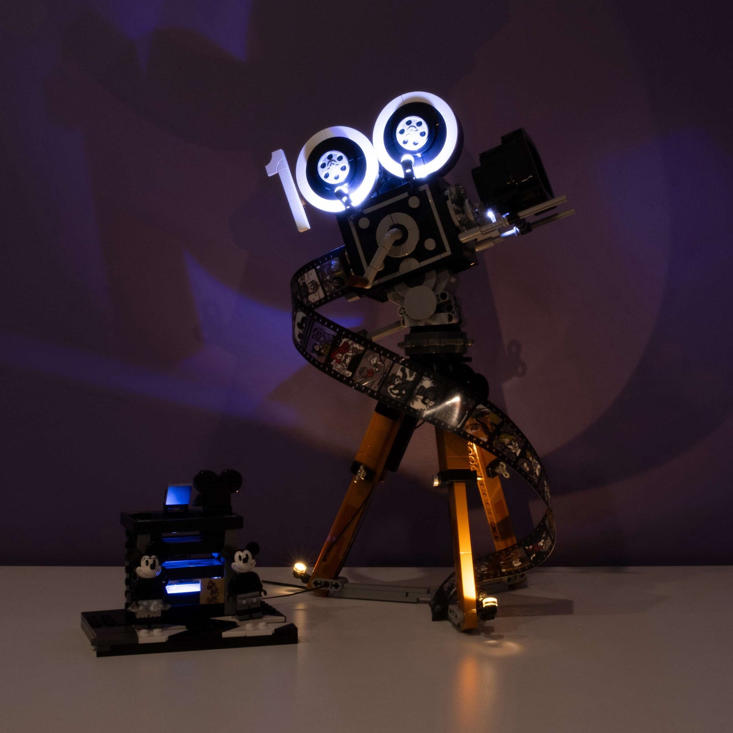 LEGO® Disney Walt Disney Tribute Camera #43230 DIY Light Bundle