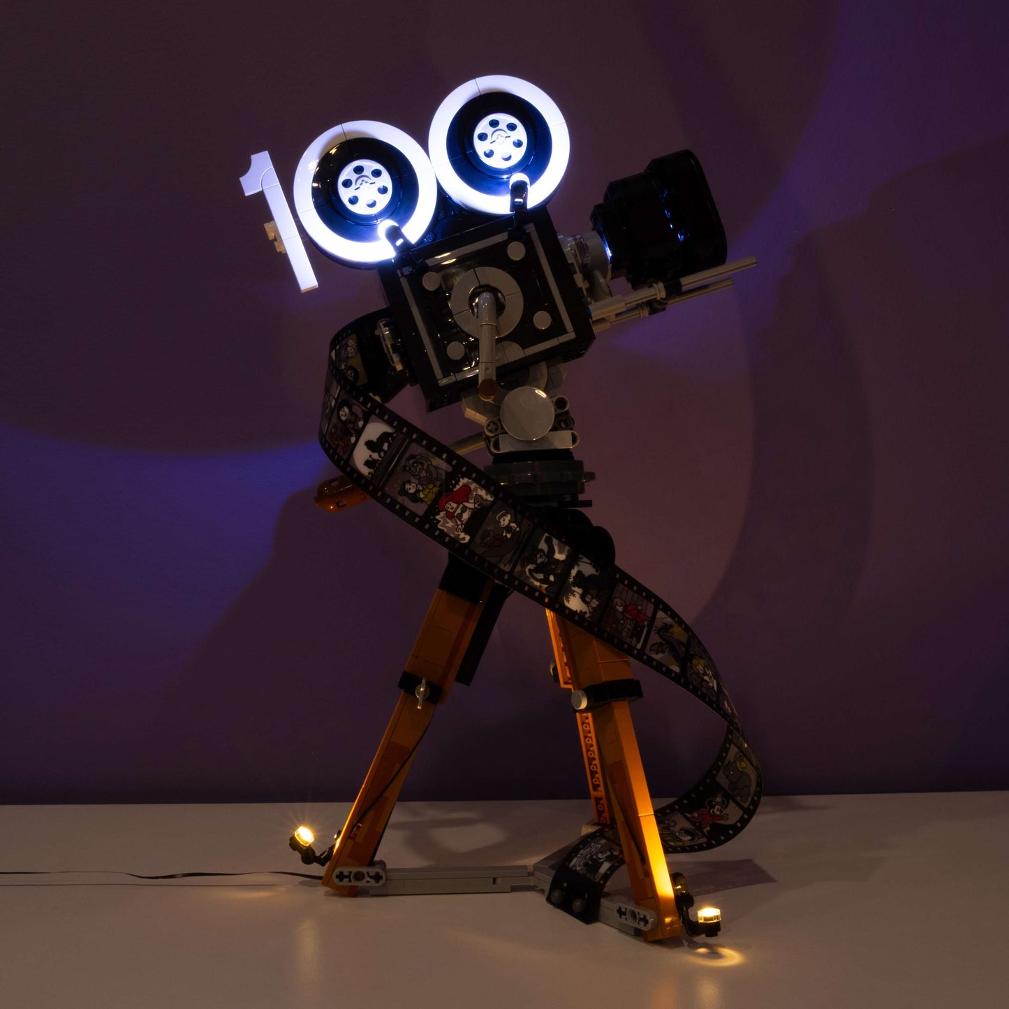 LEGO® Disney Walt Disney Tribute Camera #43230 DIY Light Bundle