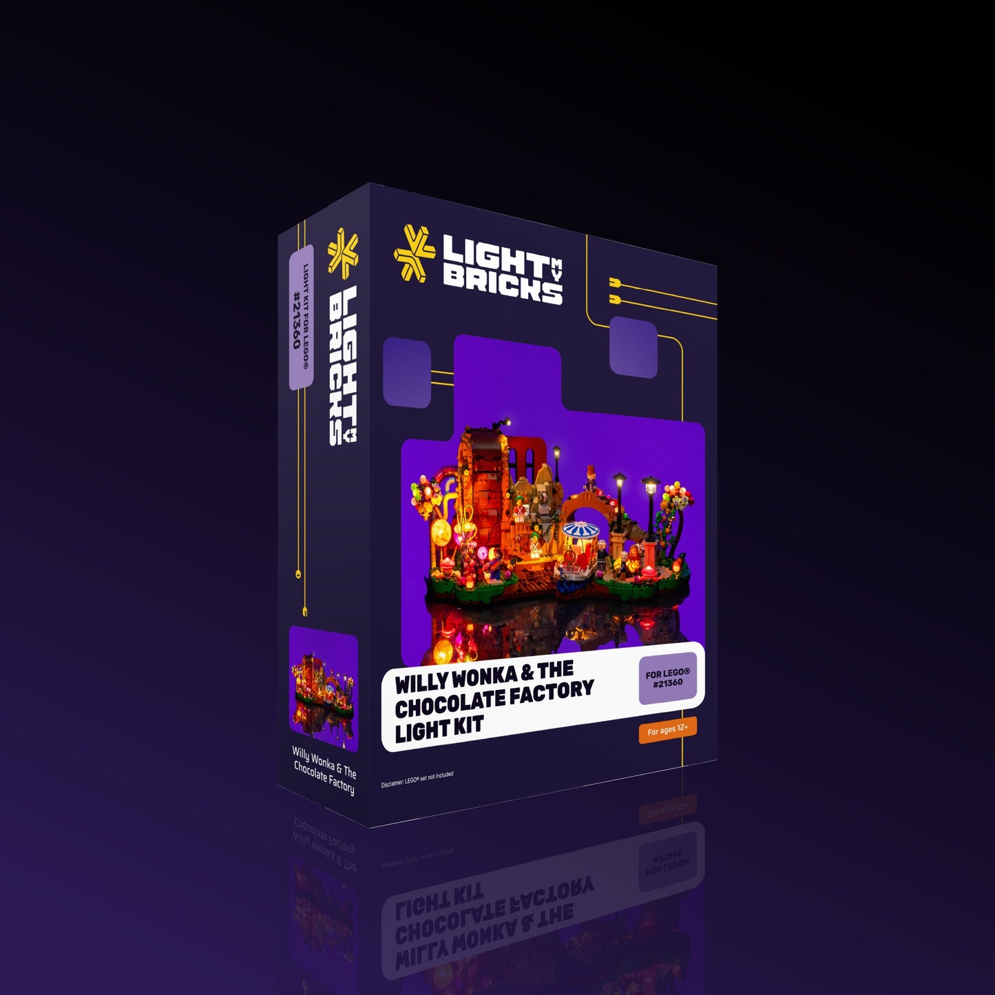 Light Kit for  LEGO® Willy Wonka & The Chocolate Factory #21360