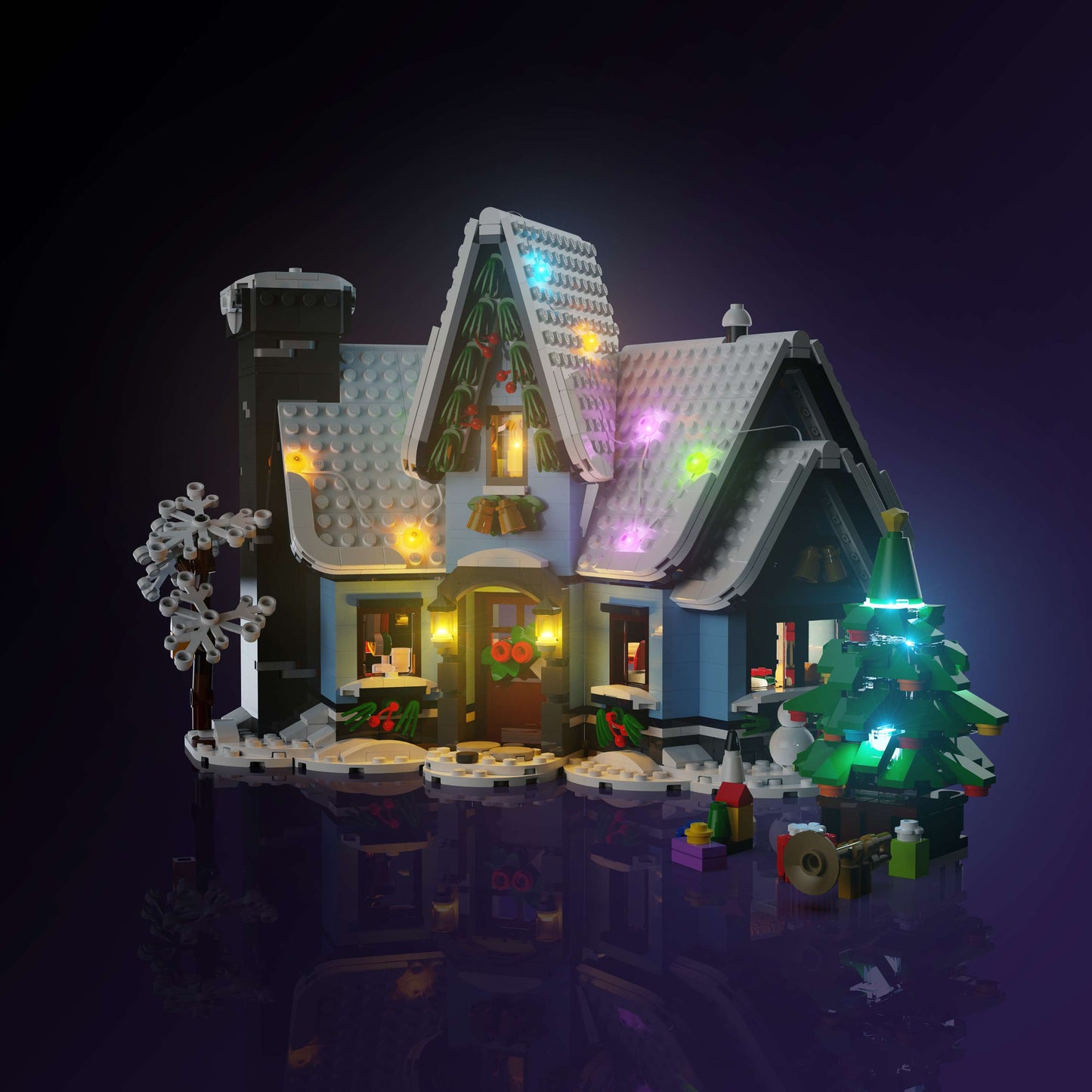 Light Kit for LEGO® Santa's Visit #10293