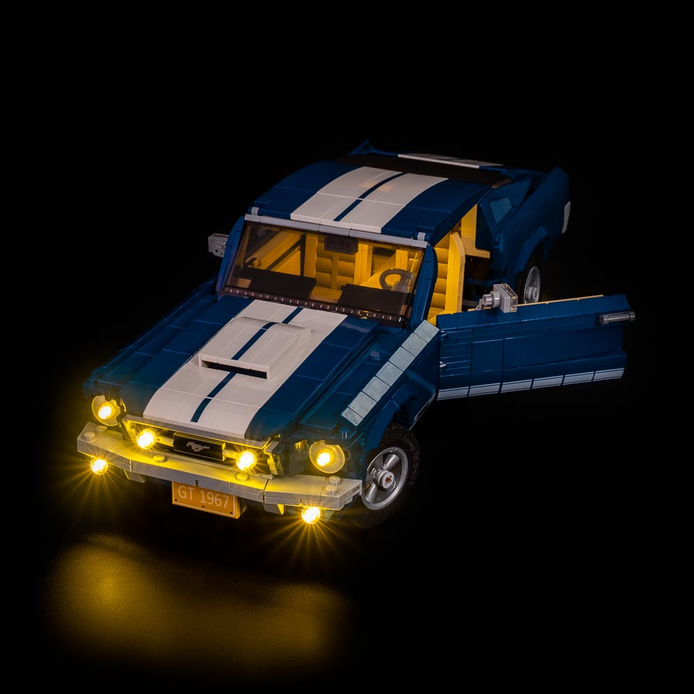LEGO Ford Mustang GT LEGO® Kit | Light My Bricks