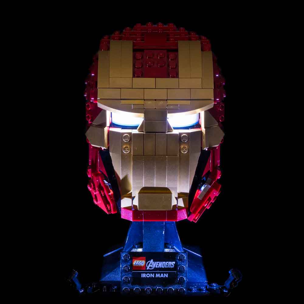 LEGO Iron Man Helmet #76165 Light Kit