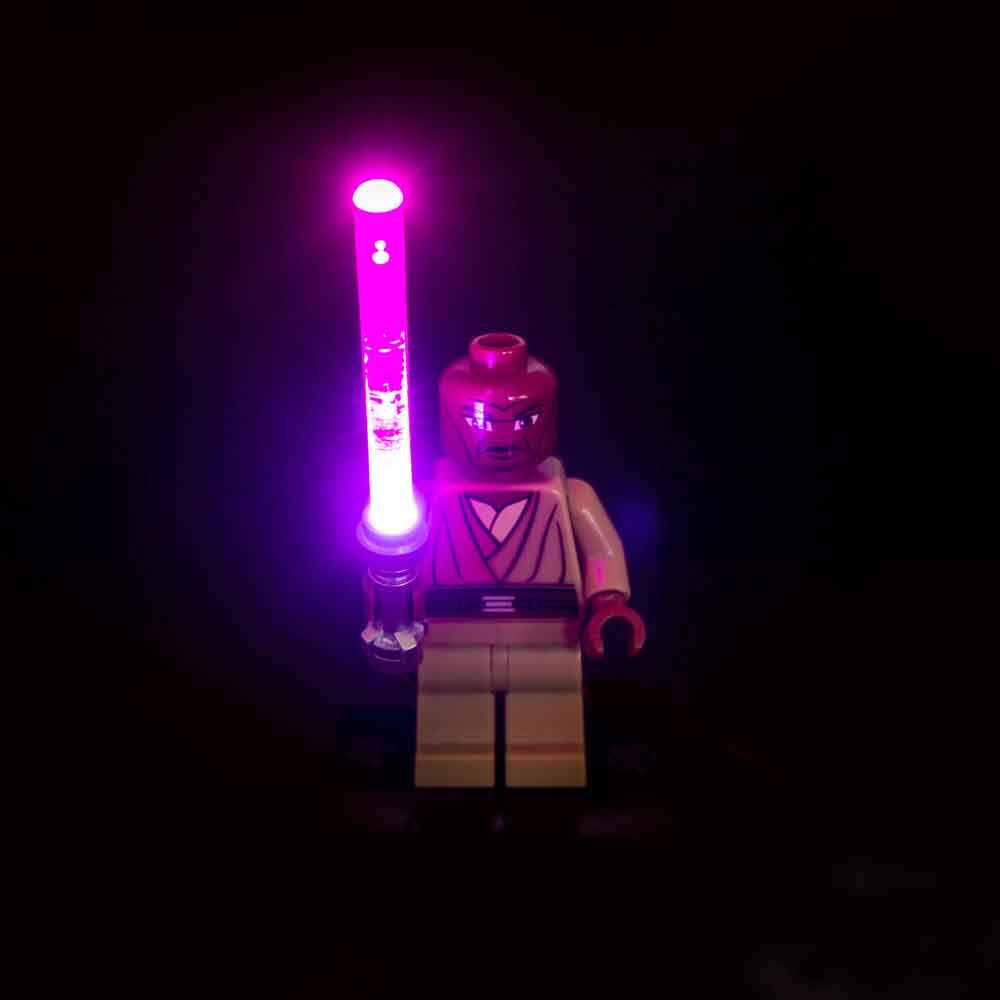 LED LEGO Star Wars Lightsaber Light - Purple/Dark Pink